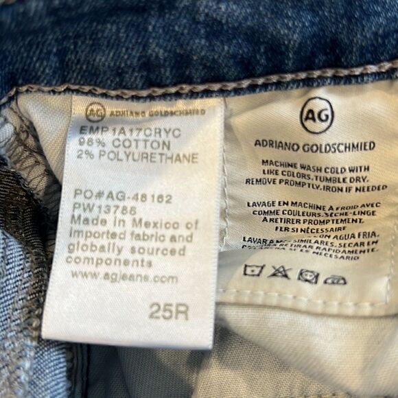 AG/Anthropologie Stevie Ankle Button Up Jeans - Picture 7 of 7